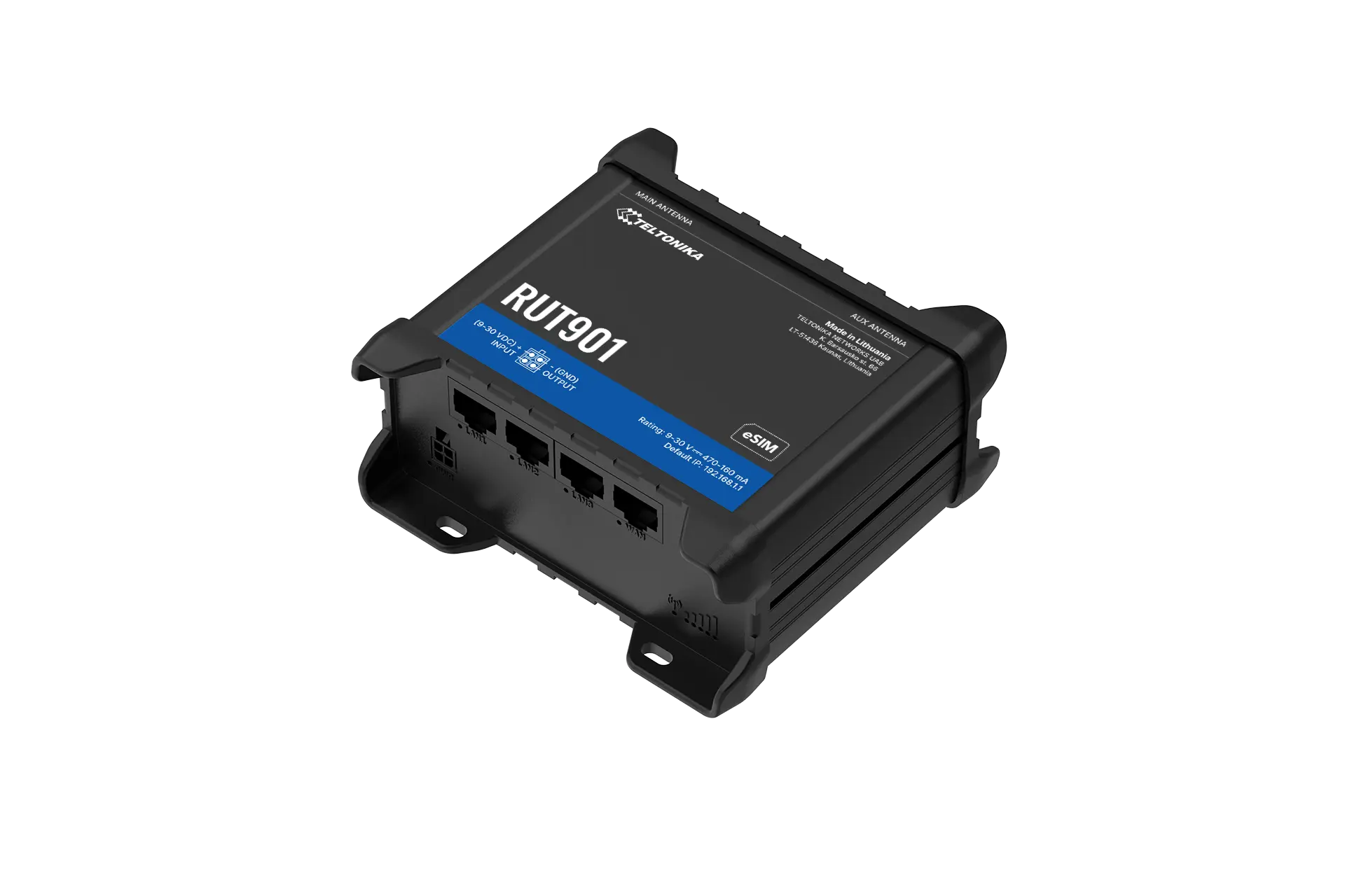 Teltonika RUT901 — Endüstriyel 4G LTE Router
